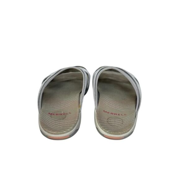 Merrell Flat White Slip On Sandals Women's Size 6 - Picture 6 of 7